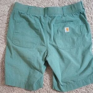 Vintage Carhartt Teal Casual/Work Shorts Size 10